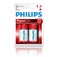 Philips Powerlife LR14 batterij (C) 1.5V 2 ST